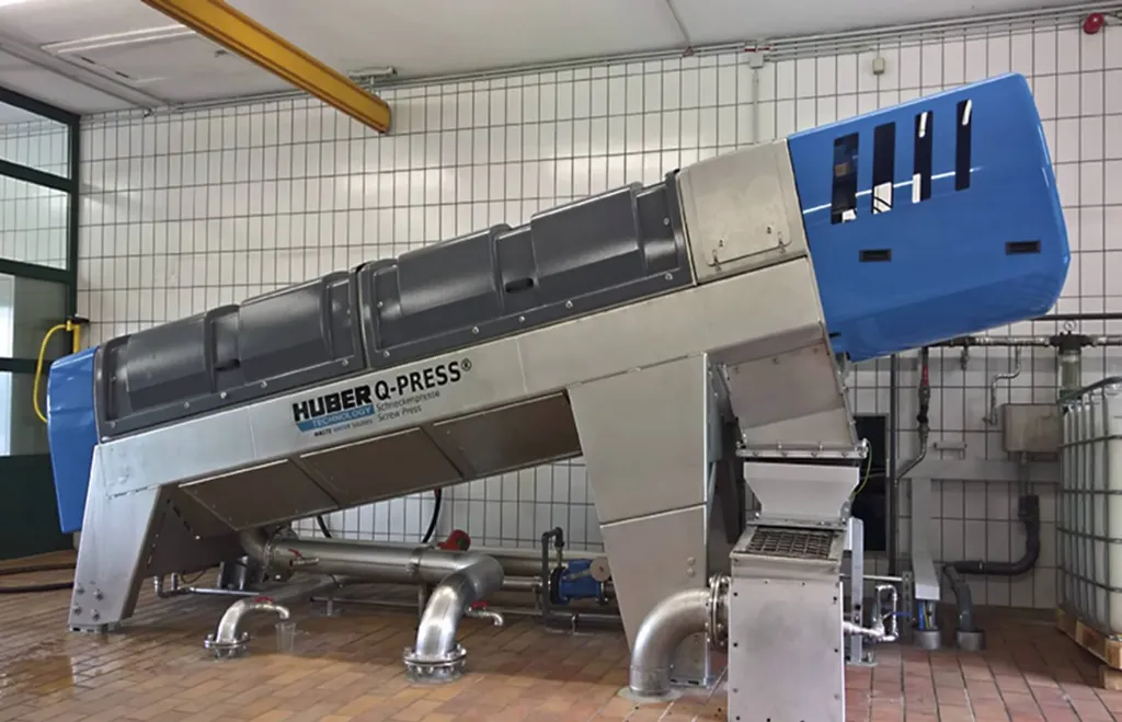 Máy Ép Bùn Trục Vít Đa Đĩa HUBER Q-PRESS®